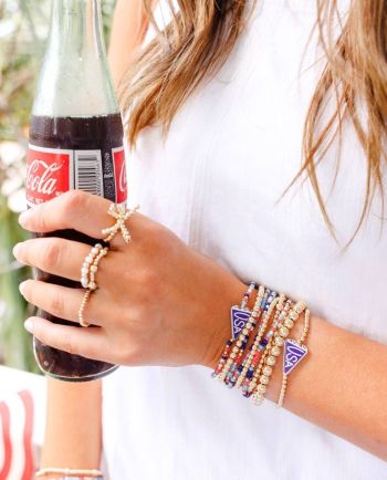 beaded blondes bomb pop sprinkle bracelet