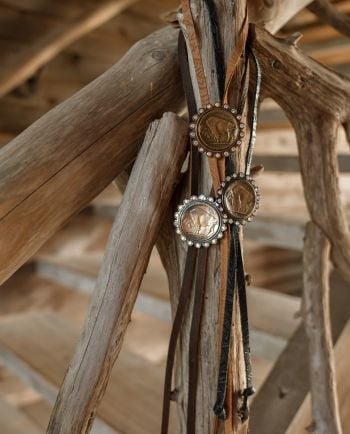 jg buffalo coin bolo -available in three colors!