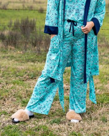 well behaved women paisley lounge pants