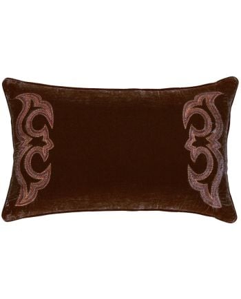 stella boot stitch lumbar pillow