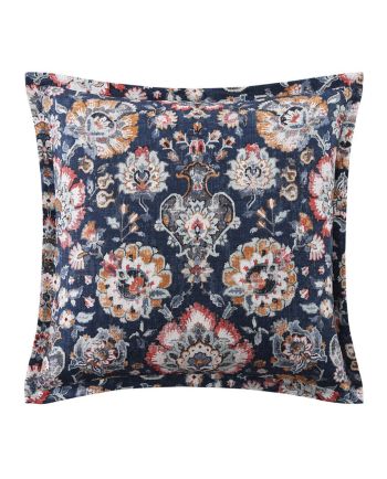 derby washed linen euro sham