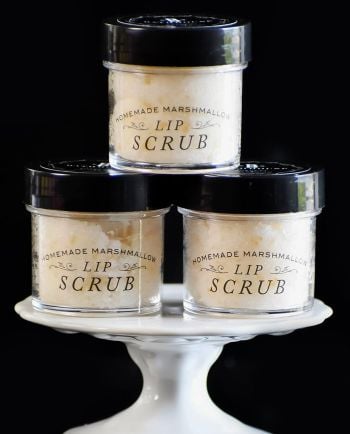 bathhouse soapery homemade marshmallow lip scrub