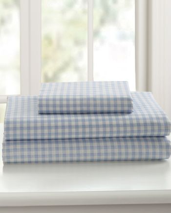 gingham party sheet set - several sizes available