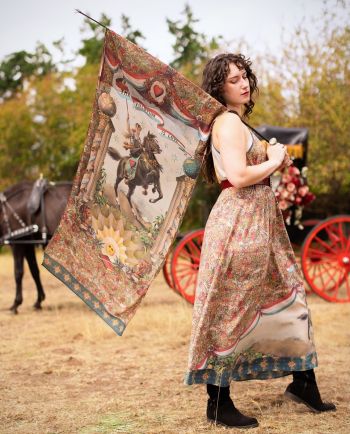 market of stars love revolution boho scarf