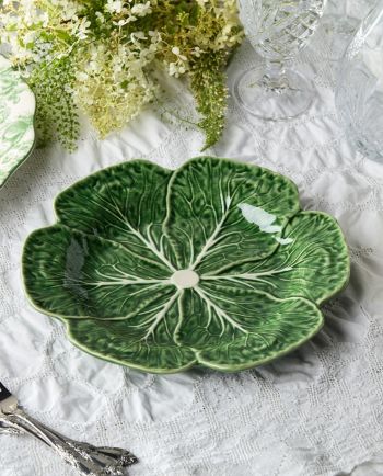 Le Jardin Cabbage 3D Dinner Plate