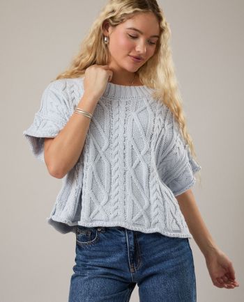 sunday morning sky sweater