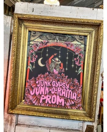 junk-o-rama prom tribute collector poster