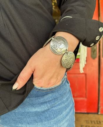 buffalo stampede bracelet - available in two sizes!
