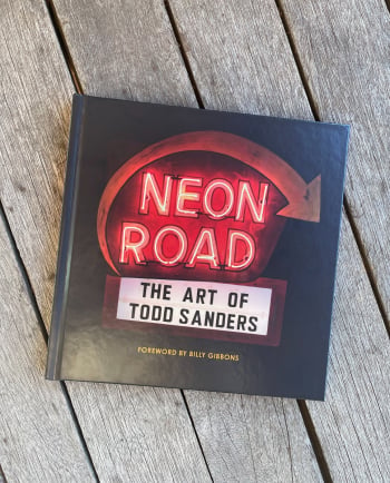 neon road book - the art of todd sanders