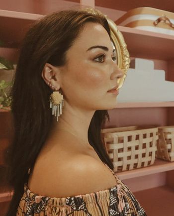 allie falcon zoned out (west) earrings