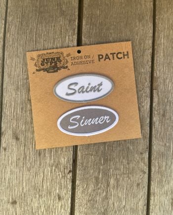 saint/sinner patch combo