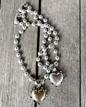 heart of gold necklace - available in several colors!