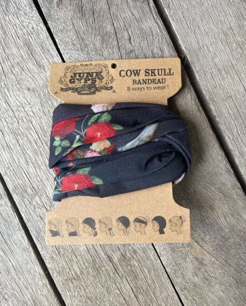cow skull bandeau