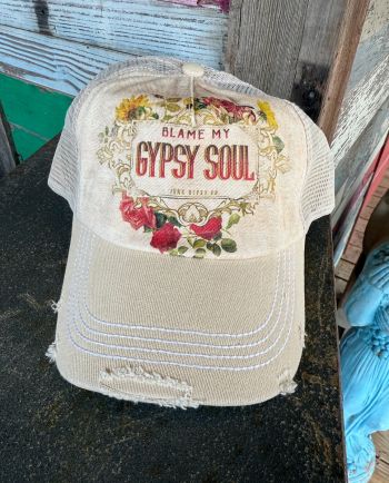 blame my gypsy soul cap