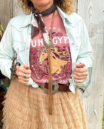 jg buffalo coin bolo