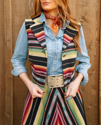 silverado apparel shelby black zuni vest