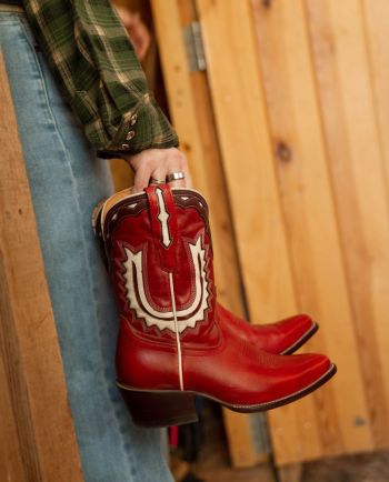 Tecovas Jolene boot - Crimson