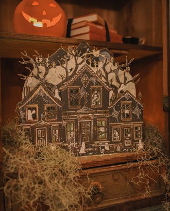 haunted paper mansion