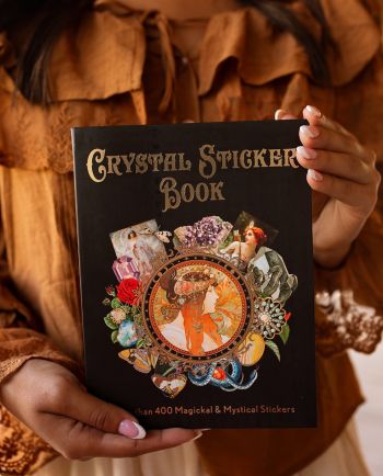 Crystal Sticker Book: More than 400 Magickal & Mystical Stickers