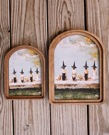 summerween witches framed art