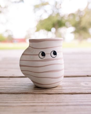 mummy handwarmer mug