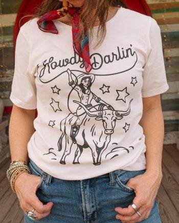 howdy darlin' tee