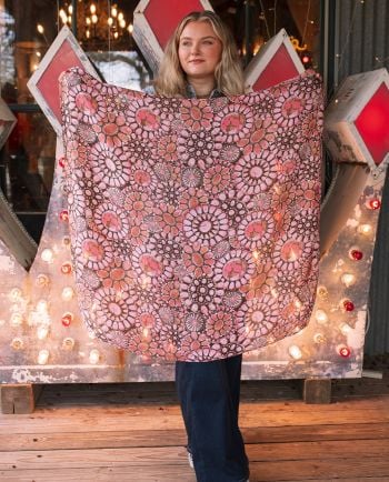 pink medallion wild rag