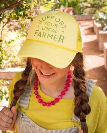 Support Your Local Farmer Trucker Hat