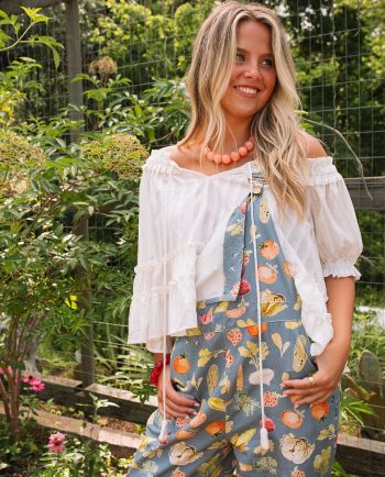 genevieve tiered babydoll top