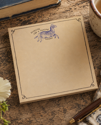 Kicking Donkey Square Notepad