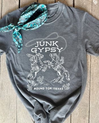 jg lasso logo pepper tee