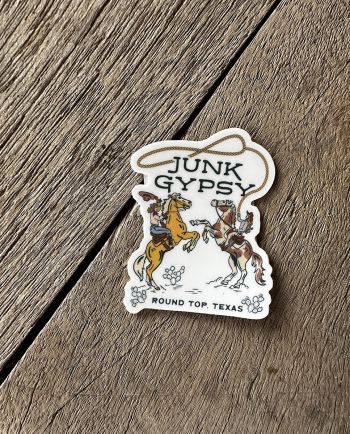 jg lasso logo sticker