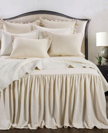 luna linen bedspread set - available in several colors!