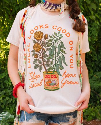 local looks good on you unisex tee