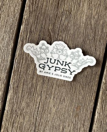 jg crown logo sticker