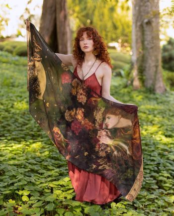 market of stars messenger scarf