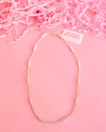 beaded blondes ily beaded necklace
