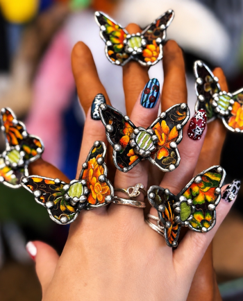 monarch butterflying ring