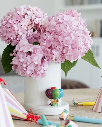nora fleming pinstripes round cutie container