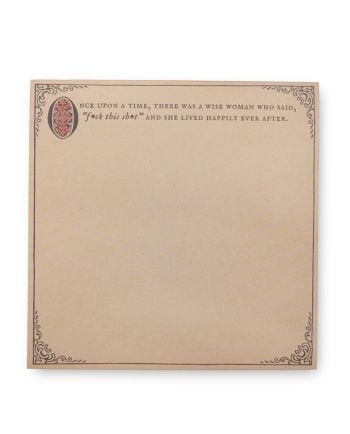 Once Upon A Time Square Notepad