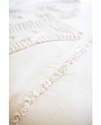 paz euro sham-available in natural or white 