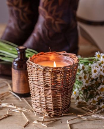 cowgirl candle