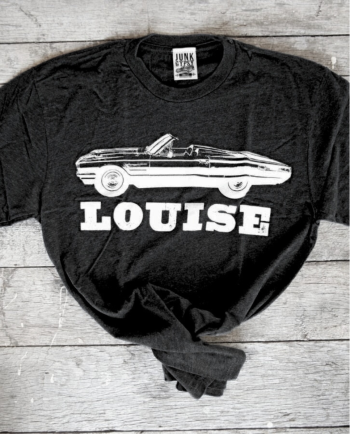 louise black unisex tee