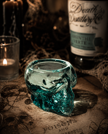 skeleton shot glass