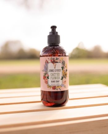 jg cactus flower hand soap