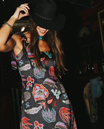 sendero camellia tie dress