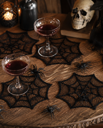 Spider Web Doily 6"