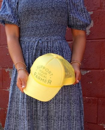 Support Your Local Farmer Trucker Hat