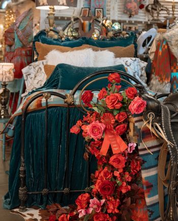 STELLA FAUX SILK VELVET BEDSPREAD SET -- available in several colors!