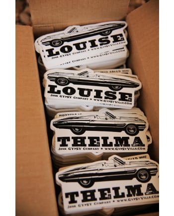 thelma and louise bumper sticker
